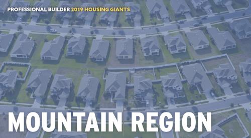 2019 housing giants aerial view of new housing development