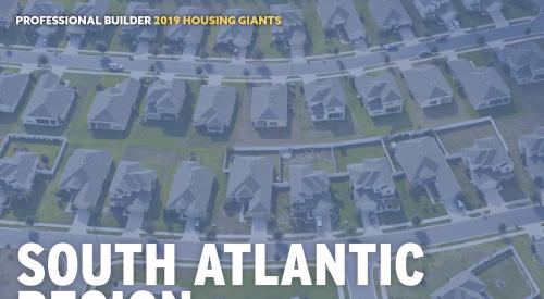 2019 housing giants aerial view of new housing development