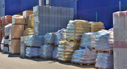 Raw building materials