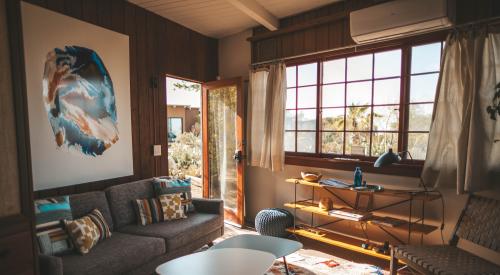 House interior in Joshua Tree, U.S.