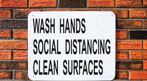 Sanitization sign