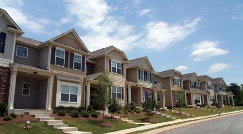 Single-family rental townhouses