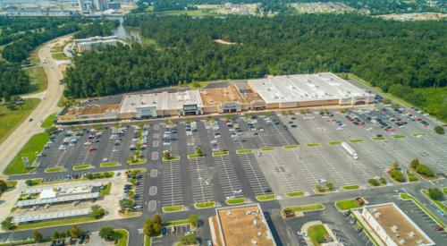 Strip Mall Parking Lot