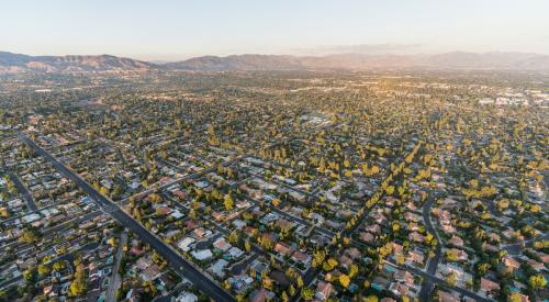 suburban home sprawl