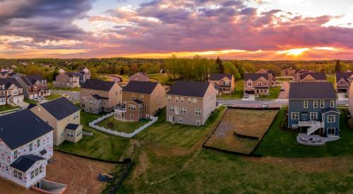 suburban housing tract