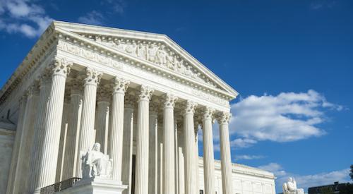 front stairs and facade of the U.S. Supreme Court