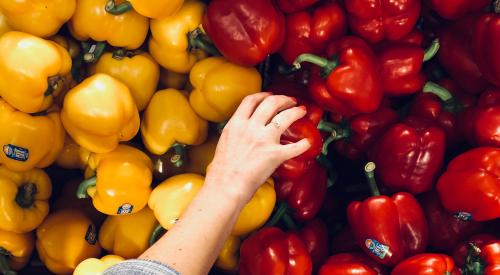 bell peppers shopping