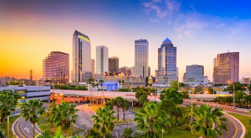 Tampa Florida Skyline