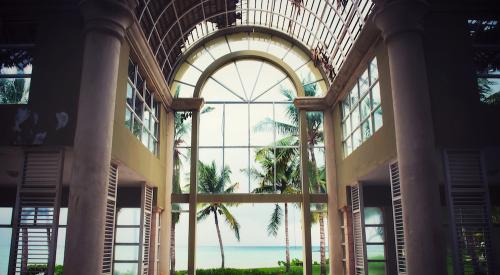 Flooded home in Punta Cana, Dominican Republic